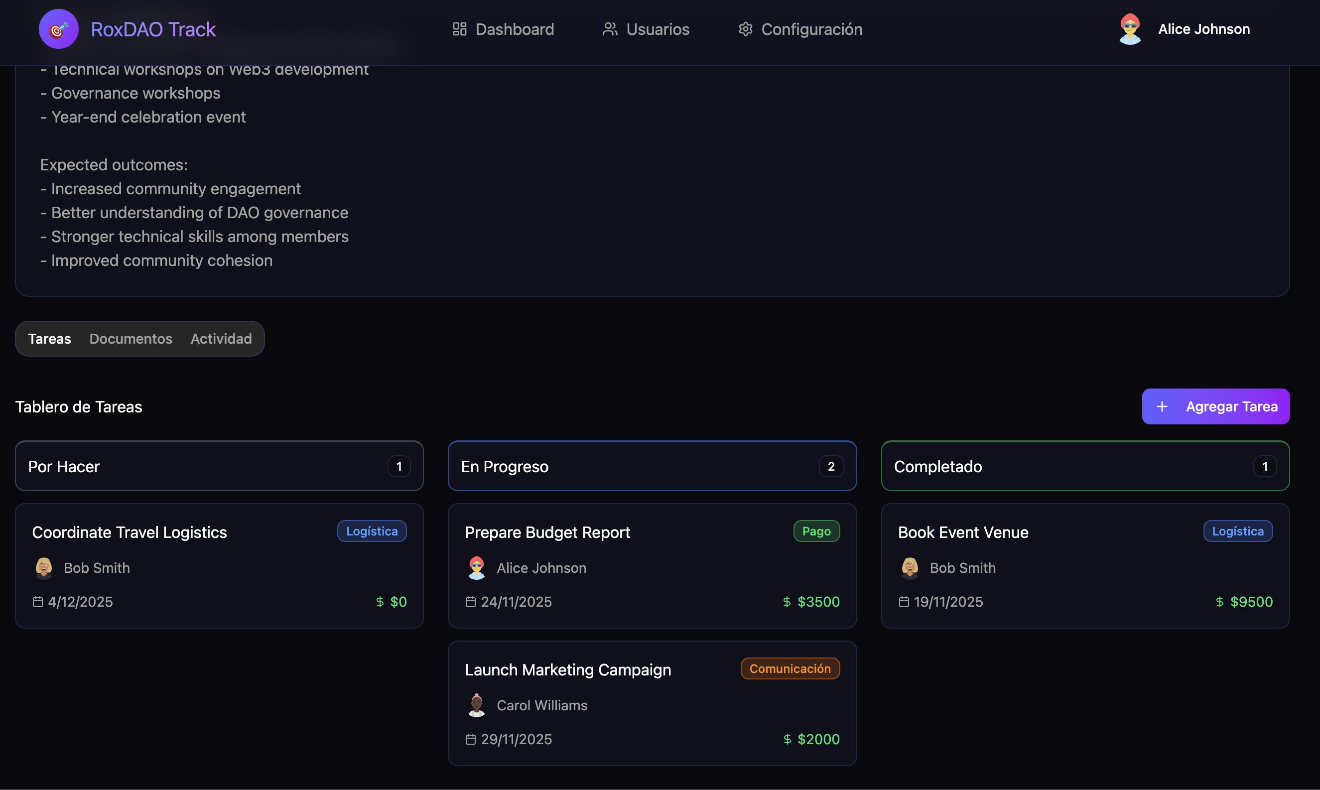 Roxium DAO Ops - IPFS Service